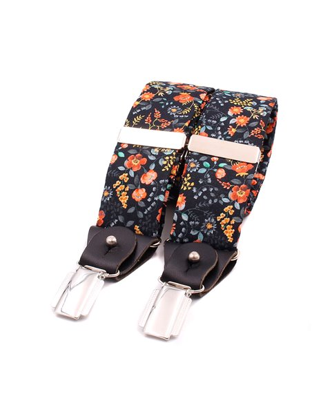 Tirantes Crisantemo Negro Tirantes Crisantemo Negro