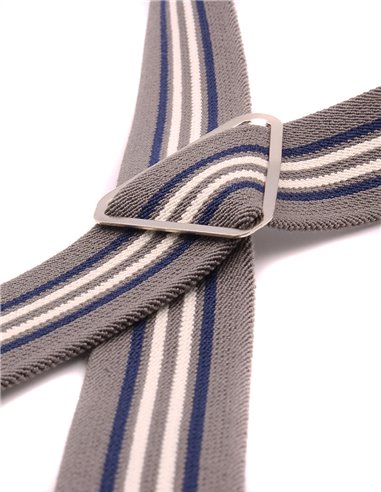 Tirantes de Trabajo Gris X