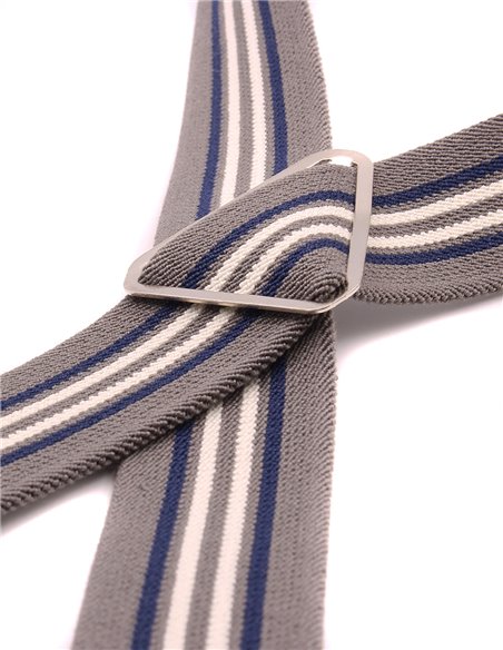 Tirantes de Trabajo Gris X