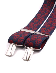 Tirantes Skeletor Rojo 2