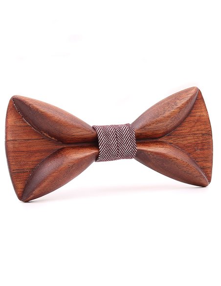 PAJARITA MADERA  TORCAL Nogal Burdeos