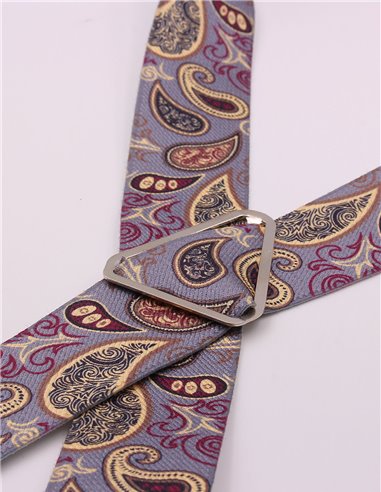 Tirantes Cachemire Gris