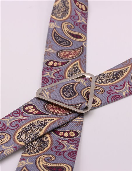 Tirantes Cachemire Gris