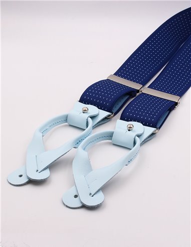 Tirantes Mujer  Micro Azul-Celeste