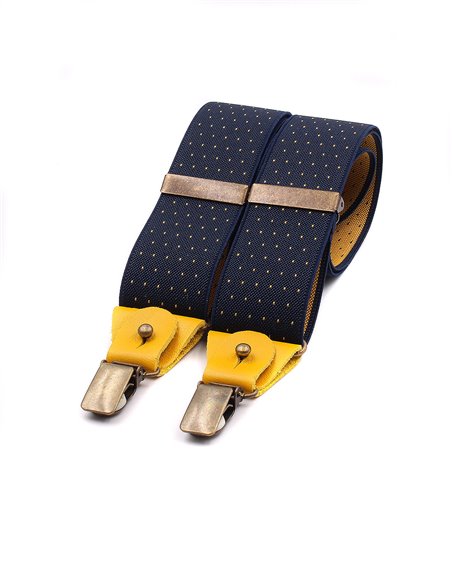 Tirantes Mujer Micro Azul-Amarillo