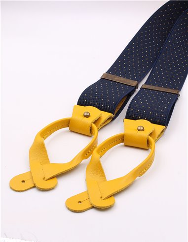 Tirantes Mujer Micro Azul-Amarillo