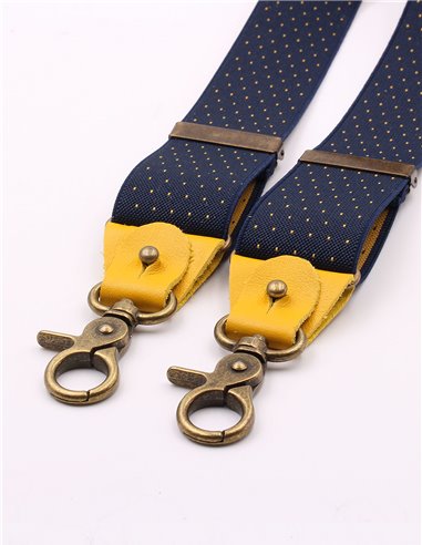 Tirantes Mujer Micro Azul-Amarillo