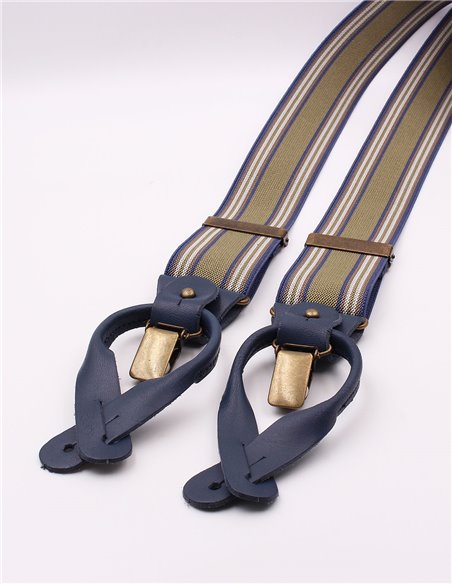 Tirantes Mujer Raya Verde