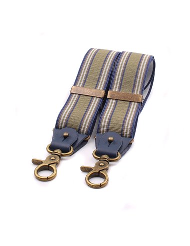 Tirantes Mujer Raya Verde