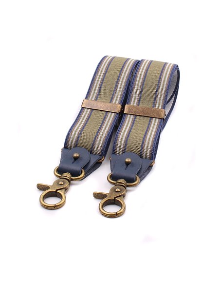 Tirantes Mujer Raya Verde