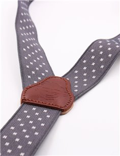 TIRANTES NIÑO 7-12 AÑOS GRIS Y BLANCO 2