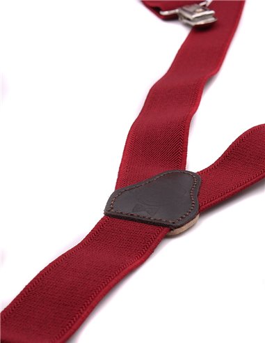 TIRANTES NIÑO 3-6 AÑOS BURDEOS