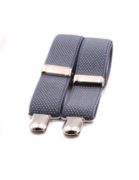 TIRANTES NIÑO 3-6 AÑOS GRIS TOPITOS BLANCO TIRANTES NIÑO 3-6 AÑOS GRIS TOPITOS BLANCO