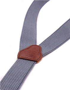 TIRANTES NIÑO 3-6 AÑOS GRIS TOPITOS BLANCO 2