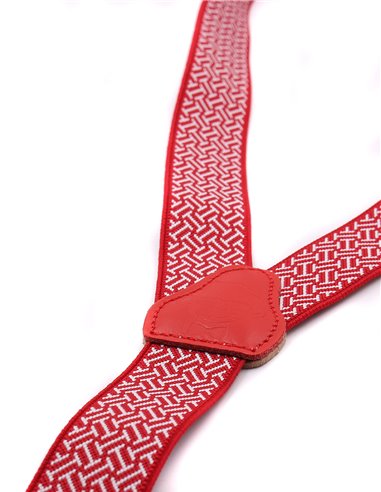 TIRANTES NIÑO 3-6 AÑOS TETRIS ROJO