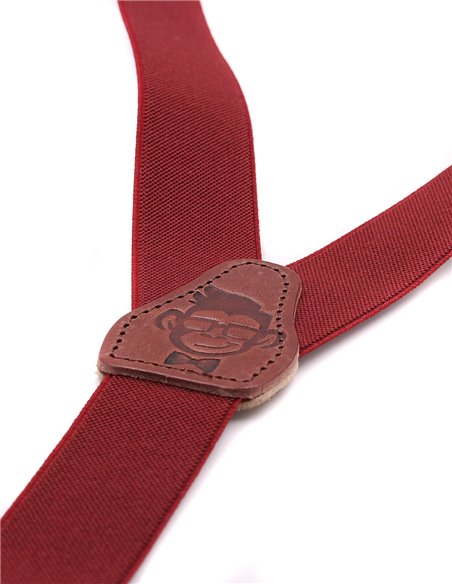 TIRANTES NIÑO 3- 6 AÑOS  BURDEOS 2