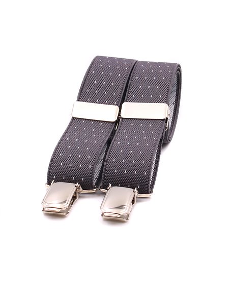 TIRANTES NIÑO 3- 6 AÑOS  GRIS LUNARES TIRANTES NIÑO 3- 6 AÑOS  GRIS LUNARES