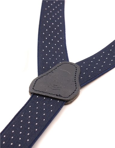 TIRANTES NIÑO 3- 6 AÑOS  GAZUL MARINO LUNARES