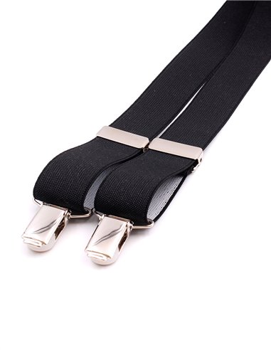 TIRANTES NIÑO 7-12 AÑOS NEGRO