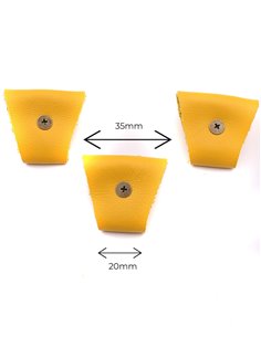 Juego 3 Terminales para tirantes Amarillo Bronce 2