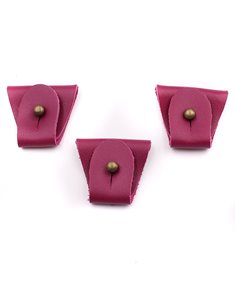 Juego 3 Terminales para tirantes Morado Bronce