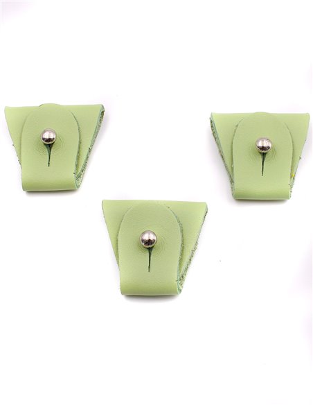 Juego 3 Terminales para tirantes Verde Plata Juego 3 Terminales para tirantes Verde Plata