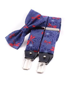 Conjunto Tirantes y Pajarita  libélula