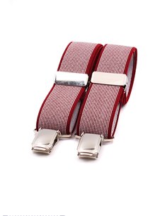 Tirantes Hombre  MICRO BURDEOS 25