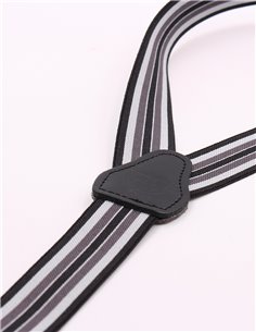 TIRANTES Raya Negro Gris 2