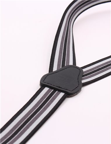 TIRANTES Raya Negro Gris