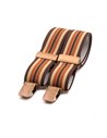 Tirantes Hombre RAYA MARRON BEIGE 25