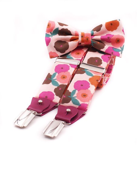 Conjunto Tirantes y Pajarita Hortensia Conjunto Tirantes y Pajarita Hortensia