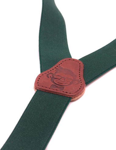 TIRANTES NIÑO 3- 6 AÑOS VERDE BOTELLA