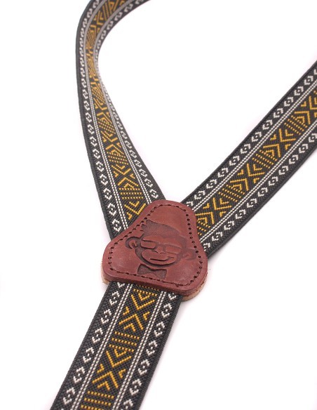 TIRANTES NIÑO 3- 6 AÑOS  ETNIC AMARILLO