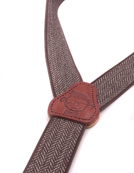 TIRANTES NIÑO 3- 6 AÑOS ESPIGA MARRON