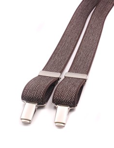 Tirantes Hombre espiga marron 25 2