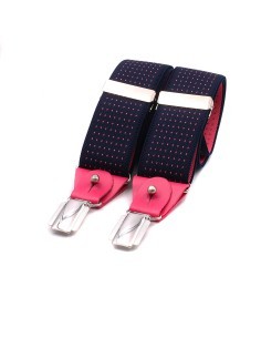 Tirantes Micro Azul-Fucsia