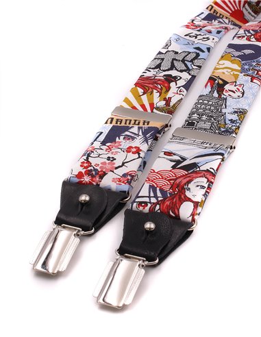 Conjunto Tirantes y Pajarita Manga