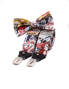 Conjunto Tirantes y Pajarita Manga