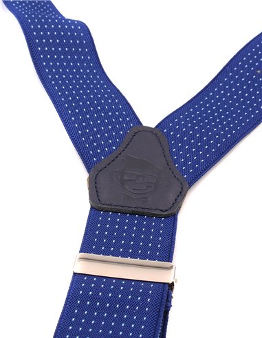 Conjunto Tirantes y Pajarita Lino azul claro 2