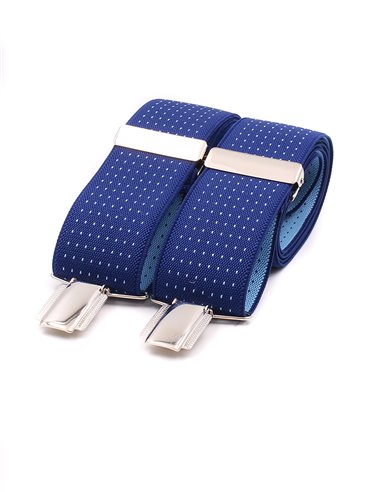 Conjunto Tirantes y Pajarita Lino azul claro 2