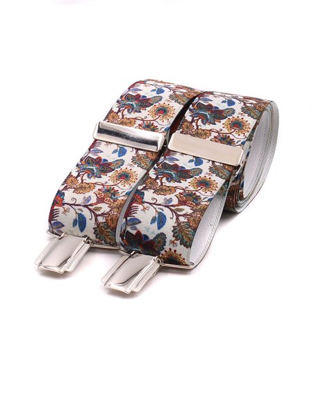 Conjunto Tirantes y Pajarita Lino marrón Conjunto Tirantes y Pajarita Lino marrón