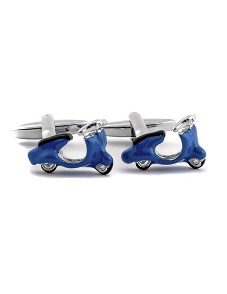 GEMELOS VESPA AZUL