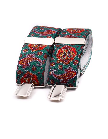 Tirantes Cachemira Verde X/Y Tirantes Cachemira Verde X/Y