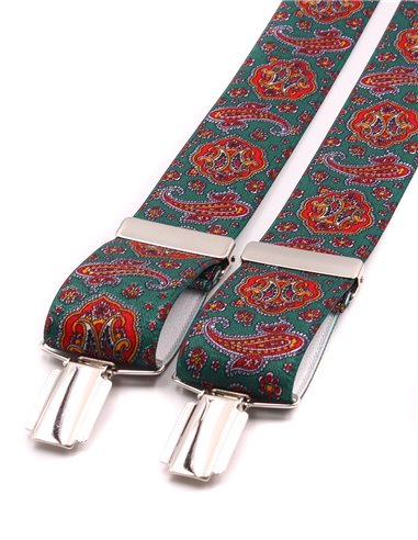 Tirantes Cachemira Verde X/Y