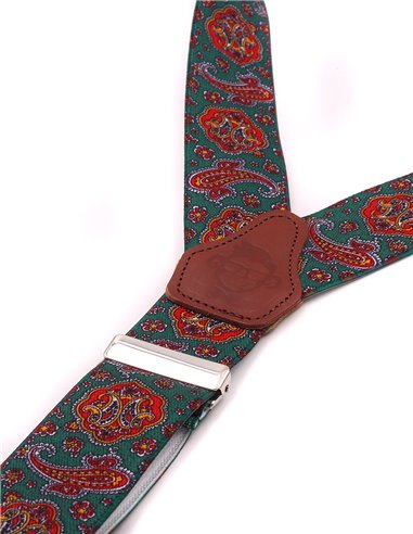 Tirantes Cachemira Verde X/Y