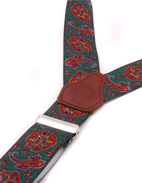 Tirantes Cachemira Verde X/Y Tirantes Cachemira Verde X/Y