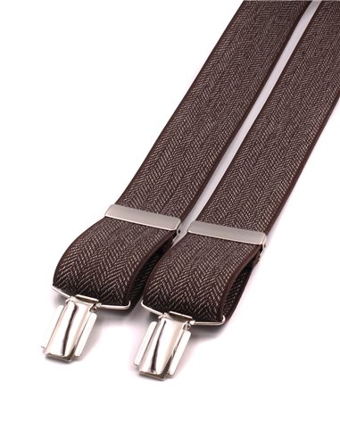 Tirantes Espiga marrón X/Y