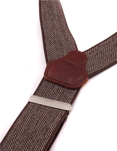 Tirantes Espiga marrón X/Y