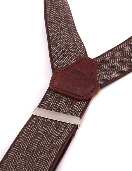 Tirantes Espiga marrón X/Y